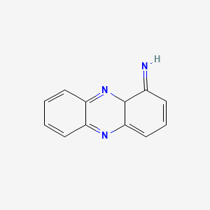 molecular formula C12H9N3 B12332501 1(5H)-Phenazinimine 