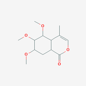 1H-2-Benzopyran-1-one, 5,6,7-trimethoxy-4-methyl-