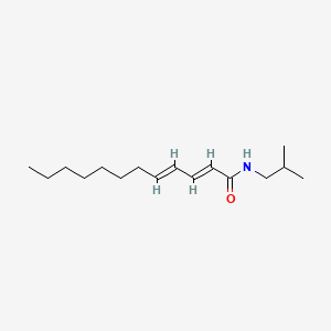 2,4-Dodecadienamide, N-(2-methylpropyl)-, (2E,4E)-