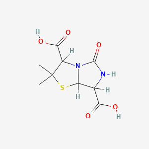 molecular formula C9H12N2O5S B1233257 8-Hydroxypenillic acid CAS No. 3053-85-8