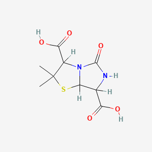 molecular formula C9H12N2O5S B1233257 8-羟基青霉酸 CAS No. 3053-85-8