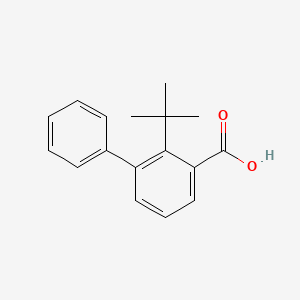 2-(tert-Butyl)-[1,1'-biphenyl]-3-carboxylic acid