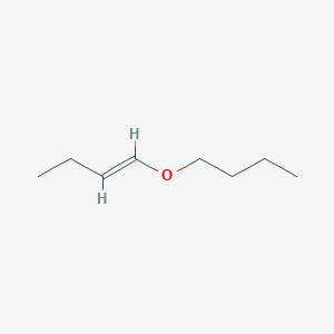 molecular formula C8H16O B12332630 1-Butene, 1-butoxy- 