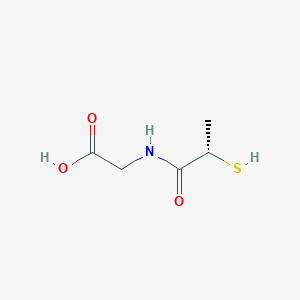 molecular formula C5H9NO3S B12332672 (S)-Tiopronin CAS No. 3625-85-2