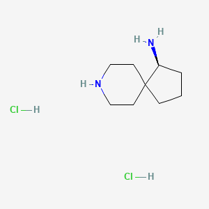 (4S)-8-azaspiro[4.5]decan-4-amine dihydrochloride