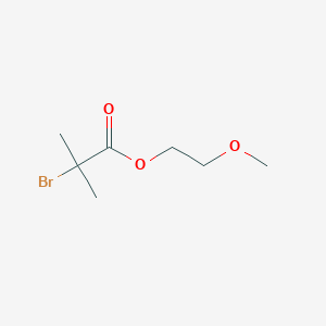 molecular formula C7H13BrO3 B12332702 2-methoxyethyl 2-bromo-2-methylpropanoate CAS No. 245070-97-7