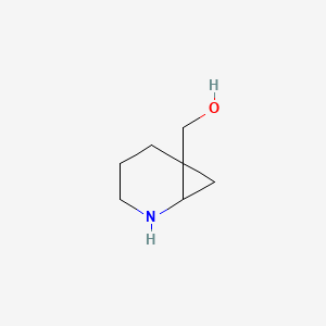 2-Azabicyclo[4.1.0]heptan-6-ylmethanol;hydrochloride