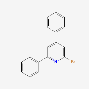 molecular formula C17H12BrN B12332754 2-Bromo-4,6-diphenylpyridine 