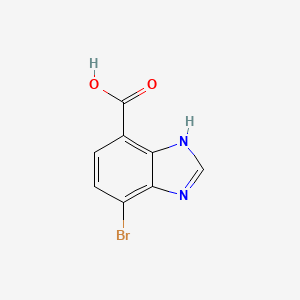 7-bromo-1H-benzimidazole-4-carboxylic acid