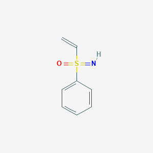 molecular formula C8H9NOS B12332818 (Vinylsulfonimidoyl)benzene 