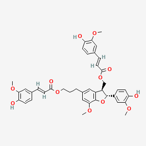 molecular formula C40H40O12 B1233285 Boehmenan 