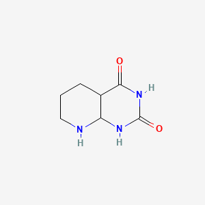 4a,5,6,7,8,8a-hexahydro-1H-pyrido[2,3-d]pyrimidine-2,4-dione