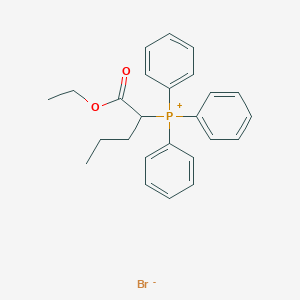 (1-Ethoxy-1-oxopentan-2-yl)triphenylphosphonium bromide