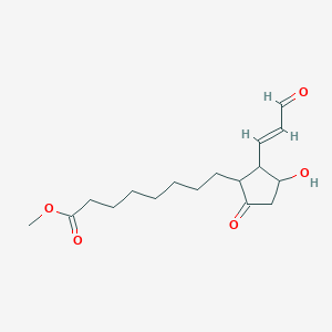 Methyl 8-[2-(2-formyl-vinyl)-3-hydroxy-5-oxo-cyclopentyl]-octanoate