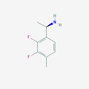 molecular formula C9H11F2N B12332924 (R)-1-(2,3-Difluoro-4-methylphenyl)ethanamine 