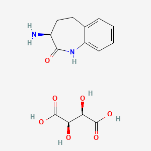 (3S)-3-Amino-1,3,4,5-tetrahydro-2H-1-benzazepin-2-one L(+)-Tartaric acid