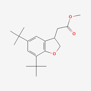 Methyl 5,7-Di-tert-butyl-2,3-dihydrobenzofuran-3-acetate