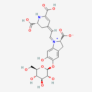 molecular formula C24H26N2O13 B1233306 Isobetanin CAS No. 15121-53-6