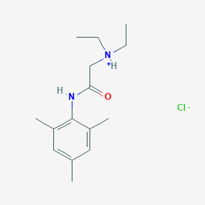 molecular formula C15H25ClN2O B123331 2-(Diethylamino)-N-mesitylacetamide hydrochloride CAS No. 1027-14-1