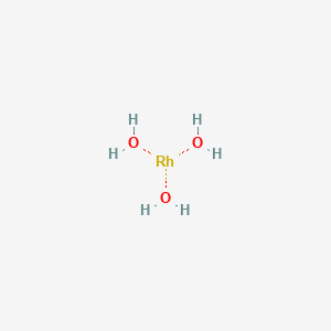 molecular formula H6O3Rh B12333121 Rhodium;trihydrate 