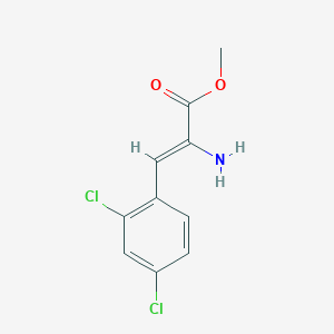 Methyl 2-amino-3-(2,4-dichlorophenyl)acrylate