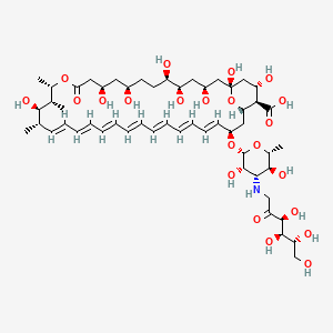 molecular formula C53H83NO22 B1233325 N-Fructosylamphotericin B CAS No. 78107-92-3