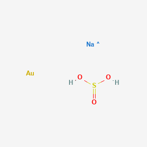 molecular formula AuH2NaO3S B12333263 CID 156594852 CAS No. 28600-35-3