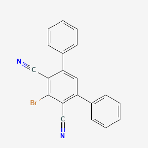 2-bromo-4,6-diphenylbenzene-1,3-dicarbonitrile