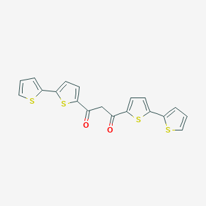 1,3-Di([2,2'-bithiophen]-5-yl)propane-1,3-dione