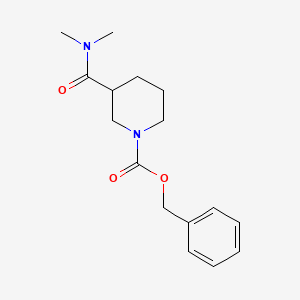 molecular formula C16H22N2O3 B12333349 1-Cbz-N,N-dimethylpiperidine-3-carboxamide CAS No. 2006277-71-8