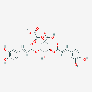 1-Methoxyoxalyl-3,5-dicaffeoylquinic acid