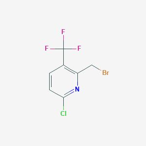 2-(Bromomethyl)-6-chloro-3-(trifluoromethyl)pyridine