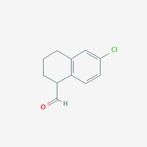 6-Chloro-1,2,3,4-tetrahydronaphthalene-1-carbaldehyde