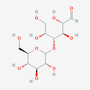 D-glucopyranosyl-(1->4)-aldehydo-D-mannose