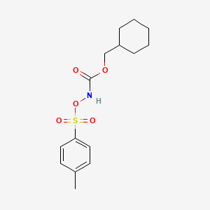 Cyclohexylmethyl tosyloxycarbamate