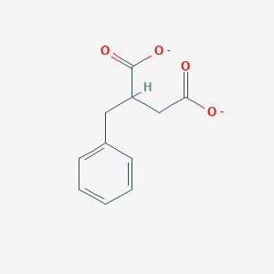 molecular formula C11H10O4-2 B1233348 2-苯基琥珀酸 