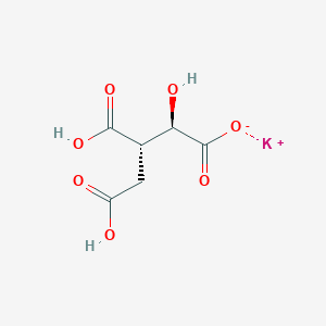 molecular formula C6H7KO7 B12333490 Potassium (2R,3S)-3,4-dicarboxy-2-hydroxybutanoate 