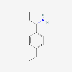 (S)-1-(4-Ethylphenyl)propan-1-amine