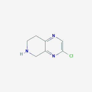 3-Chloro-5,6,7,8-tetrahydropyrido[3,4-B]pyrazine