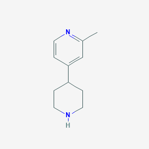 2-Methyl-4-(piperidin-4-yl)pyridine