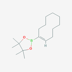 2-(1-Cyclodecen-1-yl)-4,4,5,5-tetramethyl-1,3,2-dioxaborolane