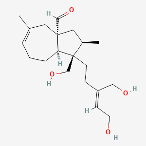 molecular formula C20H32O4 B1233358 Portulal 