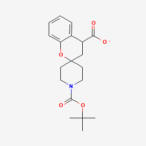 1'-[(2-Methylpropan-2-yl)oxycarbonyl]spiro[3,4-dihydrochromene-2,4'-piperidine]-4-carboxylate