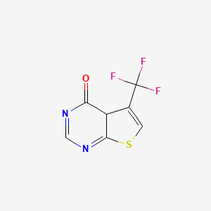 5-(trifluoromethyl)-4aH-thieno[2,3-d]pyrimidin-4-one