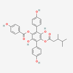 molecular formula C32H30O9 B1233367 象耳菌素 C 