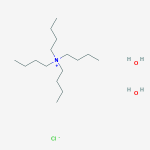 molecular formula C16H40ClNO2 B12333674 Tetrabutylammonium chloride dihydrate 