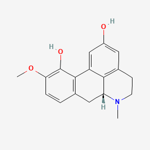 molecular formula C18H19NO3 B1233368 Morphothebaine CAS No. 478-53-5