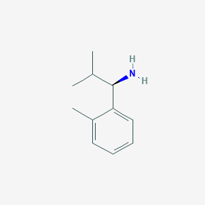 (R)-2-Methyl-1-(o-tolyl)propan-1-amine hydrochloride