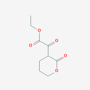 Ethyl 2-oxo-2-(2-oxotetrahydro-2H-pyran-3-yl)acetate