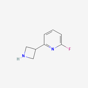 2-(Azetidin-3-yl)-6-fluoropyridine